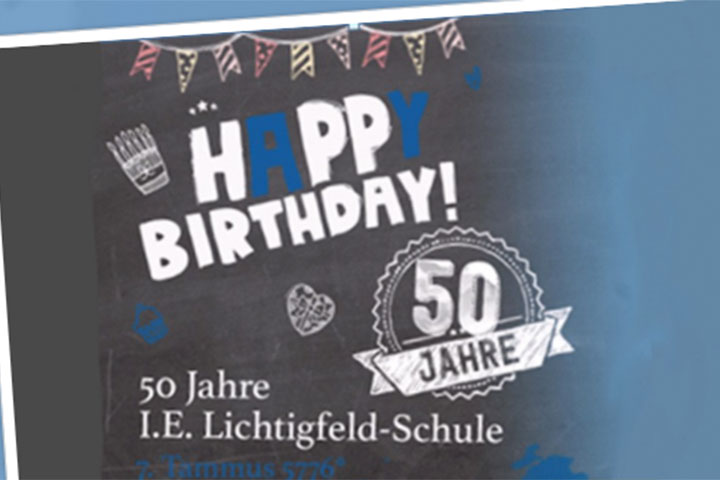 50 Jahre I.E. Lichtigfeld Schule