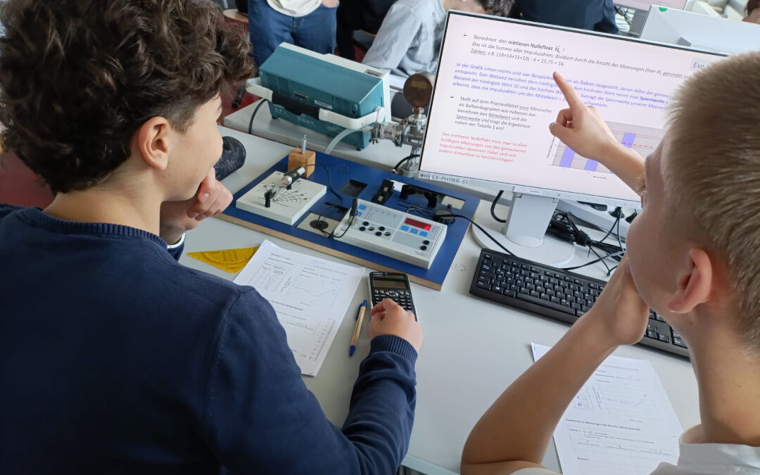 Radioaktive Pilze und Geigerzähler