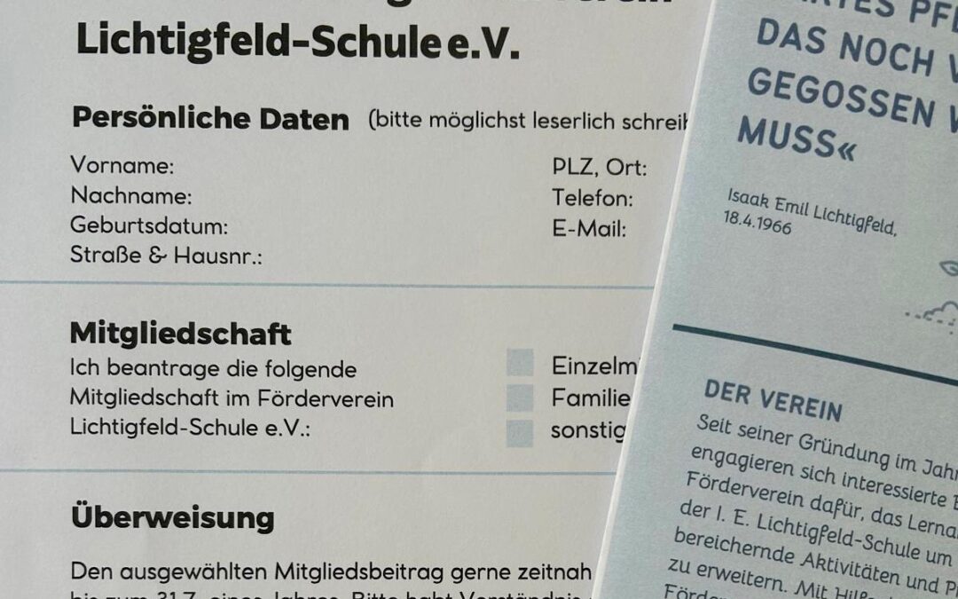 Der neue Vorstand des Fördervereins der Lichtigfeld-Schule stellt sich vor