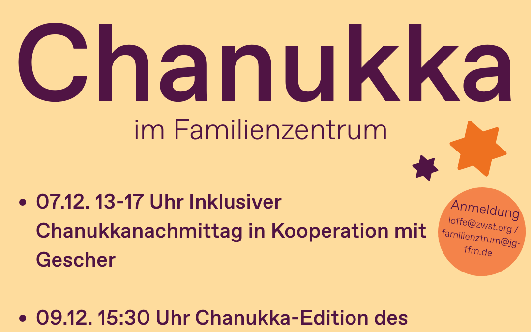 Chanukka im Familienzentrum