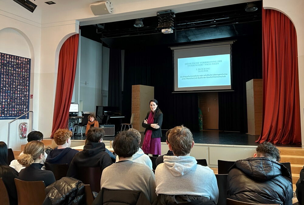 Vorbereitung der Studienfahrt nach Polen